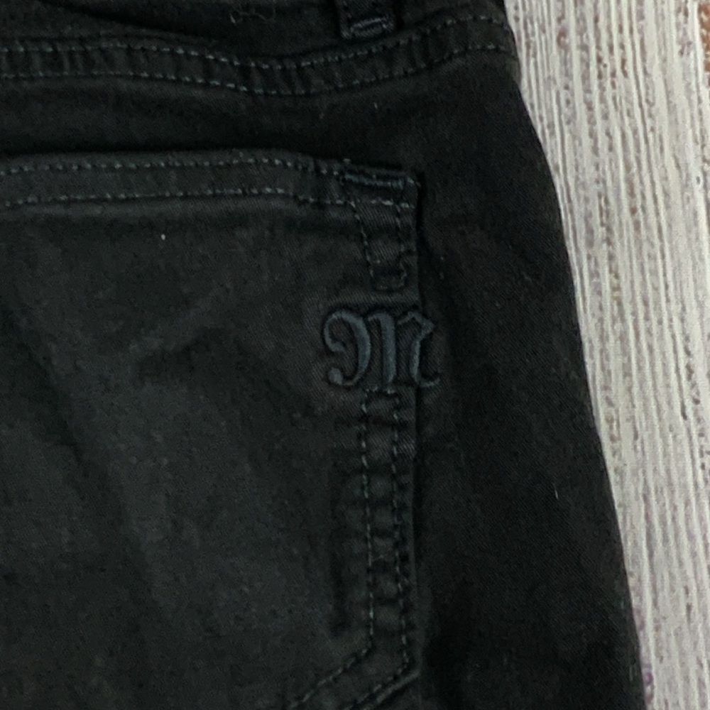 Miss Me mid rise super skinny black jeans sz 25 - Picture 14 of 15